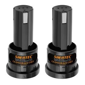 Shentec 654070820817 2-pack 2.4v 3.0 Ah Ni-mh Replacement Battery Compatible With Milwaukee 48-11-