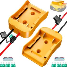 Shenzhenshihongchenzhilukejiyouxiangongsi 313099733750 2-pack For Dewalt 20v Battery Adapter Power Wheels Tool Drill