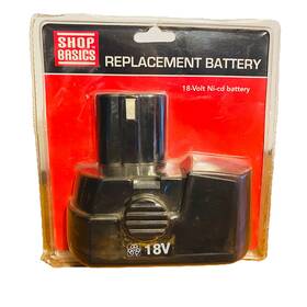 Shop Basics Cd118-b 18v Replacement Battery Ni-cd #cd118 New Sealed