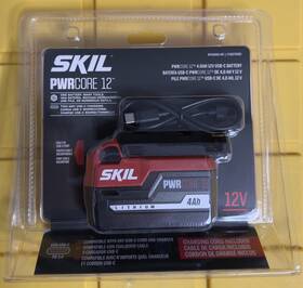 By5040a-00 Skil F110275001 Pwr Core 12 4.0ah 12v Usb-c Battery