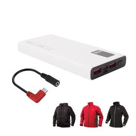 Qc3.0 Smarkey 727370890450 12v Heated Jacket Battery Pd Power Bank With Step Up Adapter Ch