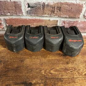 Ctb4285 Snap-on Old Batteries Lot Of 4 Parts No Working