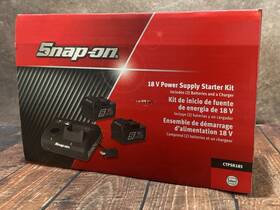 Snap-on Ctpsk185 Snap-on 18v Power Supply Starter Kit