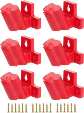 Snesaw 313049540599 6-pack M12 Tool Holder For Milwaukee 12v Power Tools Wall Mount Organizer W
