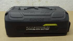 Ibat40xr-rm Snow Joe Sun Ecosharp Pro Lithium-ion Battery 40 Volt 5.0 Ah Refurbished Ibat40xr-rm Snow Joe Sun Ecosharp Pro Lithium-ion Battery 40 Volt 5.0 Ah Refurbished