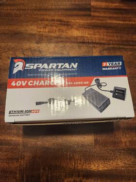 Spartan Power Equipment 494-4005-00 40v Charger
