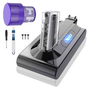 Svetyd 027685196910 25.2v 5.0ah 5000mah V10 Battery Replacement Compatible With Dyson Animal