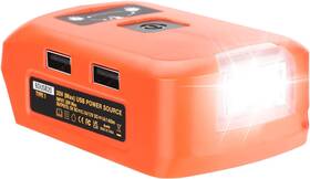 Tai Jing Tech 445004588568 Taingwei Battery Adapter For Black And Decker 20v Lithium Usb Phone Char