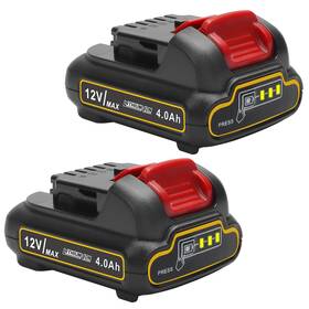 Tenmoer 060997291657 2-pack 4.0ah Replacement Batteries For Dewalt 12v Max Cordless Tools