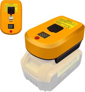 Tepulas 744759303202 65w Usb Battery Adapter For Dewalt 20v 60v Fast Charger With Type-c Tepulas 744759303202 65w Usb Battery Adapter For Dewalt 20v 60v Fast Charger With Type-c
