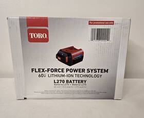 3348-064 Toro Flex-force 60v 5.0 Ah L270 Battery - 88650l