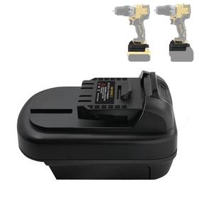 Tpdl 707154989150 Adapter 12v Battery Compatible With Dewalt Tools Milwaukee 18v