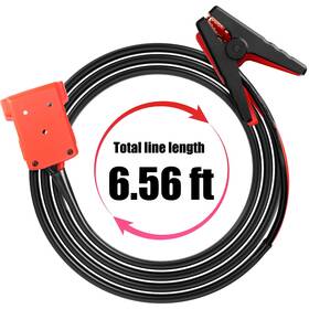 Tsuinz Gs9150039 For Milwaukee M18jumper Starter 6.56ft Jump Kit8awg Cable Power Tool Series Home