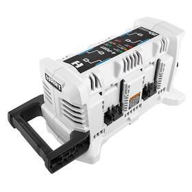 Un Brand 313036469438 20-volt Lithium-ion 4-port Fast Battery Charger Batteries Not Included
