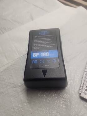 Bp-190 Uooc Polymer Li-ion Battery Pack Store Return No Box Untested