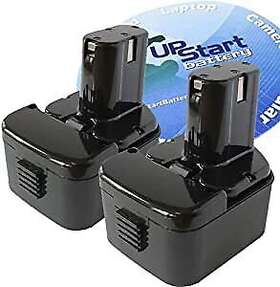 Hi-12b-nicd-13-2batt Upstart Battery Hitachi 12v Replacement - 2 Pack