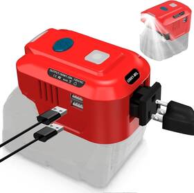Urun Mil-uin01-110 150w Phone Charger Adapter For Milwaukee M18 18v Dc To Ac 120v Power Inv