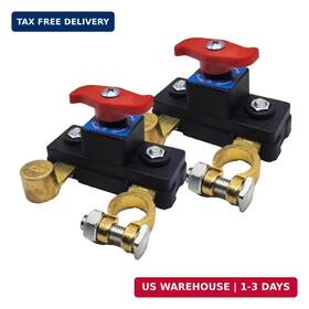 Ut-lntela Swi-01 2pcs Battery Disconnect Switch 12 Volt 24 High Conductivity Cut Of