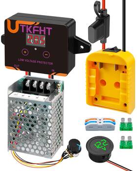 Phseupwak111901 Utkfht Upgrade Power Wheel Battery Adapter Kit Fit For Dewalt 20v With Low V