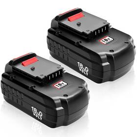 Vanttech Vantt-pc18b-4.0ah 2pack Pc18b 18v 4.0ah Ni-mh Replacement Battery For Porter Cable Ba