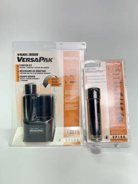 Vp-135 Versa-pak Black And Decker Versapak Starter Kit Vp132 Vp100 Battery Charger 1994 New Sealed