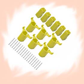 Wahoo-garden 318049740765 6 Pack Fits Ryobi 18v Cordless Tool And Battery Yellow Ryfo6-18v A