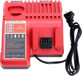 Walee 726084830752 M-12 M-18 Multi-voltage Battery Charger Compatible With Mil-waukee 3.0a 12v/18v