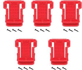 Weqcter 744110475982 5packs Battery Holder For Milwaukee Mount Dock Fit M18 48-11 Weqcter 744110475982 5packs Battery Holder For Milwaukee Mount Dock Fit M18 48-11
