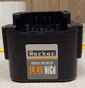 Nk48-11-1000 Werker Wk48-11-1000 Nos Milwaukee Power Plus 14.4v Nicd Cordless Tool Battery