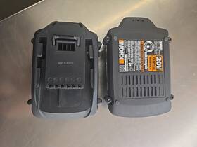 Wa3825 Worx Genuine 20v Lithium Powershare Battery 2.0 Ah Pack Of 2 Batteries Wa3825 Worx Genuine 20v Lithium Powershare Battery 2.0 Ah Pack Of 2 Batteries