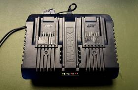 Wa3884 Worx 20v Dual Battery Charger With 2 Batteries Wa3884 Worx 20v Dual Battery Charger With 2 Batteries