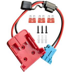 Wzqsptcm 313106088064 Adapter For Power Wheels Vehicles - Milwaukee M18 18v Battery With W