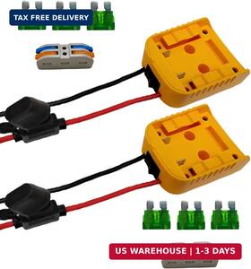 Wzquisite 712142721391 2 Packs Battery Adapter Power Wheels Adaptor For Dewalt 18v 20v 60v Dock Wzquisite 712142721391 2 Packs Battery Adapter Power Wheels Adaptor For Dewalt 18v 20v 60v Dock