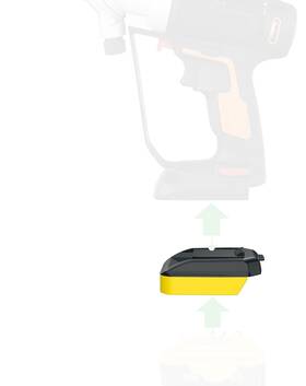 Dew-20wx X-adapter 1 Upgrade For Worx 20v Usa Version Tools Use With Dewalt Max