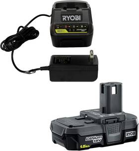 B08p82k1t9 Xiynbh Ryobi P118b 18v Battery Charger And P189 1.5 Ah Combo Pack
