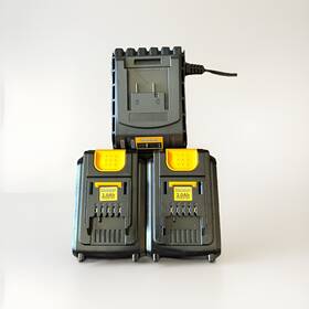 Yardworks 2671550 2 X Genuine 20v 2.0 Ah Lithium-ion Batteries And Charger Used Once 2025