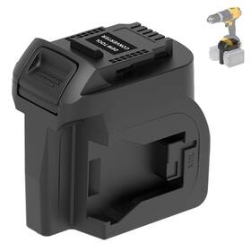 B0fjmmr51y Yndz For Milwaukee To Dewalt Adapter 2 In 1 Battery Convert
