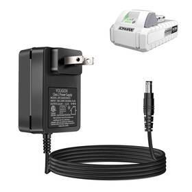 Yoligox Jry2600500us 24v Quick Charger Compatible With Snow Joe&sun Joe Lithium Ion Battery 2