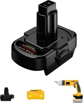 Yrgjdca 445010956917 For Dewalt 20v To 12v Tools Battery Adapter 14.4v 9.6v Ni