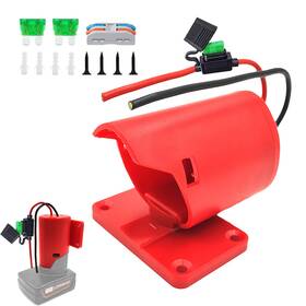 Ytzxing 768492919360 12v Battery Adapter With Fuse And Wire Terminalbattery For 12v12 Awg