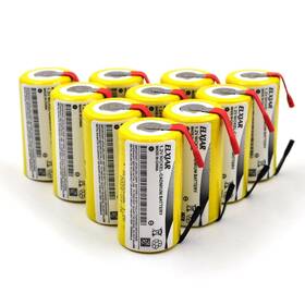 Yutsujo 723509654986 10-pack Sub C 1.2v 2000mah Ni-cd Rechargeable Batteries With Tabs F