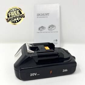 Zfchunt Ft-004 Battery 20v 2000mah 40wh Li-ion Model Gogonova Cordless Glue Gun
