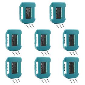 Zlwawaol 683231455339 8 Pack Battery Holder Wall Mount Storage Rack Compatible With Makita/ Zlwawaol 683231455339 8 Pack Battery Holder Wall Mount Storage Rack Compatible With Makita/
