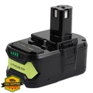 6.0AH Ryobi 18V Battery PBP005 PBP006 PBP004 P108 P102 P103. Fixed Price $78.99.