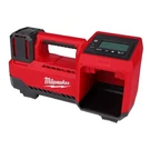 Milwaukee 18V M18 Cordless Compact Tire Inflator, On-board Hose & Nozzle Storage. Fixed Price $132.99.