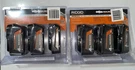Set Of New Genuine Ridgid Max Output 3-PACK Batteries 2AH, 4AH, AC8400242. Fixed Price $280.00.