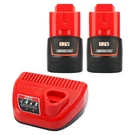 Tenmoer 2-PACK 12V 3.0AH Battery With Charger Starter Kit Compatible Mil.... Fixed Price $50.73.
