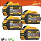 4PACK 12.0AH 20V/60V Flexvolt Battery For Dewalt DCB609 DCB612 DCB606-2 Tools. Fixed Price $288.24.