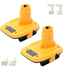 Tulepowceeng 2 Pack DM18D Battery Adapter Compatible With Dewalt 18V Tools,.... Fixed Price $30.00.