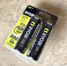 Ryobi Usb 3.0 Ah Lithium-ion Rechargeable Battery 2-PACK.. Fixed Price $49.00.